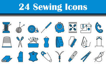 Sewing Icon Set