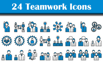 Teamwork Icon Set