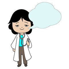 doctor with a stethoscope