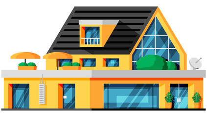 Modern Energy Efficient Building