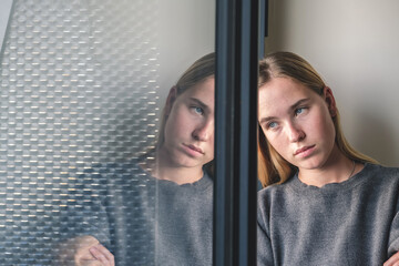 Depression.Psychological help,mental health, stress.Mental Health Awareness Week.Burnout syndrome,...