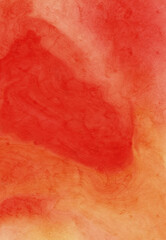 Abstract red watercolor paint background. Vector illustration