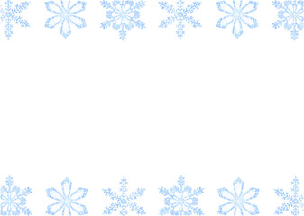 Snowflake  Winter Frame 