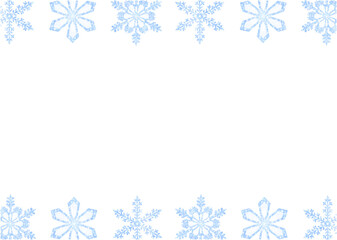 Snowflake  Winter Frame 