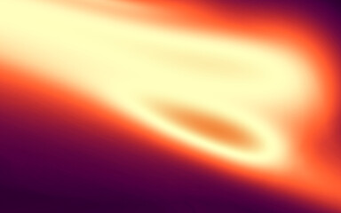Abstract red wavy gradient banner background template. Meteor flame wallpaper.