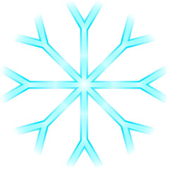 snowflake, snowflakes sticker, emoji snowflake, ice flake icon