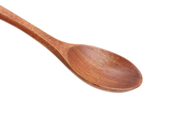 Wooden spoon isolated