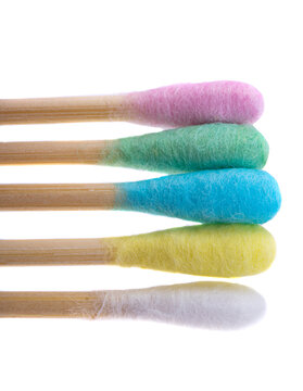 Cotton Buds Isolated