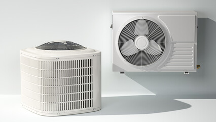 external floor and wall mounted air conditioner
