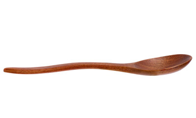Wooden spoon isolated