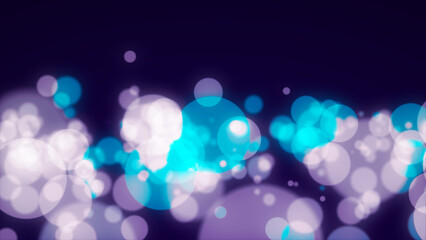 Background of falling shiny particles. Glittering magical holiday dust. 3d rendering.