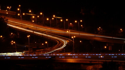night view of the bridge
