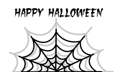 Happy Halloween design. Halloween festive for banner, poster, greeting card, party invitation.