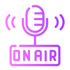 on air gradient icon