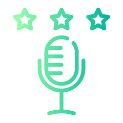 rating gradient icon
