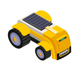 Obraz premium Agricultural Robot Icon