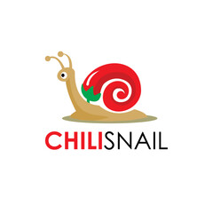 chili snail logo design concept © Hasyim Asngari
