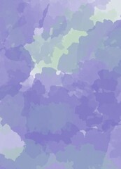 violet green watercolor abstraction for wallpaper and poster