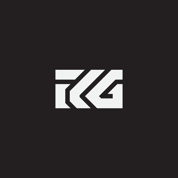Initial letter FCG monogram logo template.