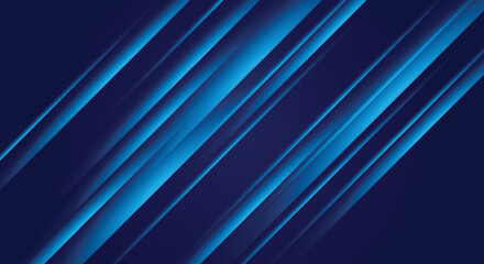 Diagonal glowing lines on a dark blue background.