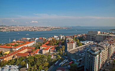 Obraz premium panorama of İstanbul city