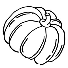 Line art illustration. Moody scribble illustration with black thin line.