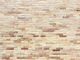 Obraz premium Modern stone brick wall background. Stone texture.