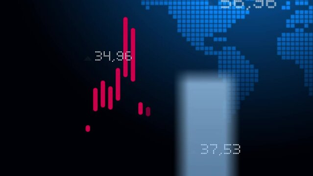 economia mondiale, tabellone, grafico, economia, finanza, azioni, mercato	