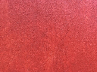 Fototapeta premium Texture concrete painted with red paint