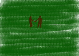 3d graphic of a symbol glittering golden