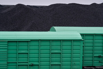 Containers for logistic import export operations of coal and other necessary materials on railway...