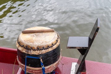 drum on a dragon boat