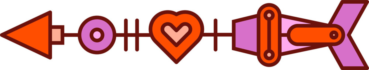 decorative arrow weapon illustration