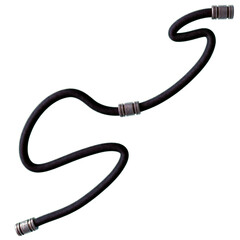 SciFi Cable Wire Illustration with Transparent Background PNG
