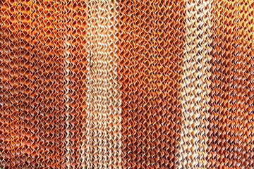 Brown paper curtain background