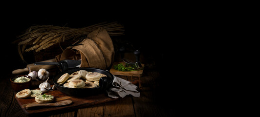 Bieszczadzkie Proziaki, soda bread, originating from Subcarpathia