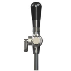 3d rendering illustration of a beer tap faucet
