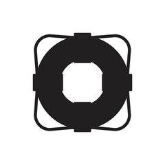 Ring Buoy vector symbol sign