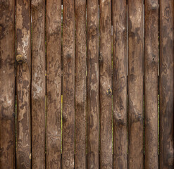 Wooden fence background. Wooden texture.