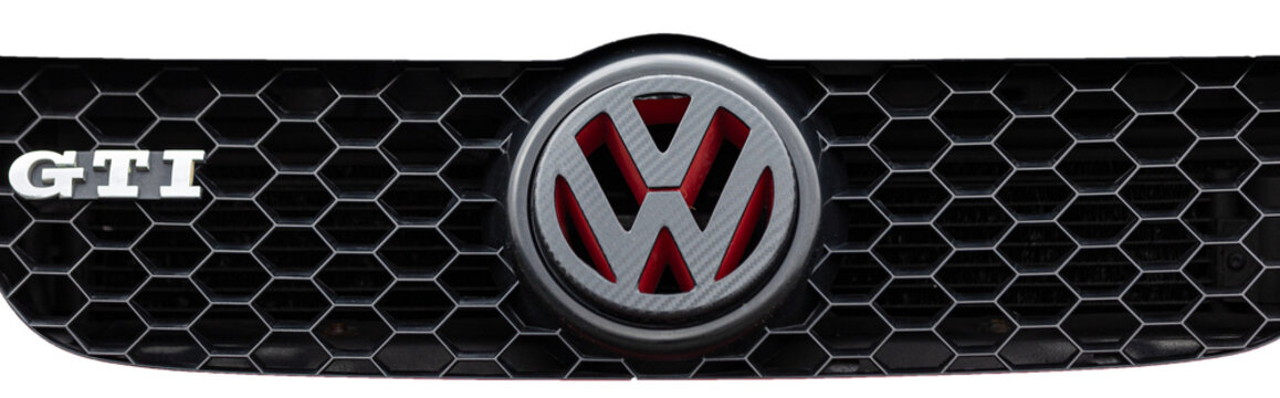 Volkswagen golf front grill close up isolated png