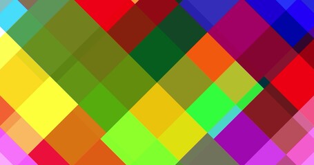 mosaic background, Colorful pixelated gradient animation