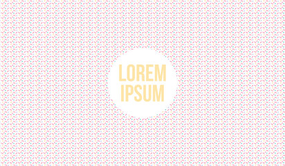 A simple pattern of simple shapes