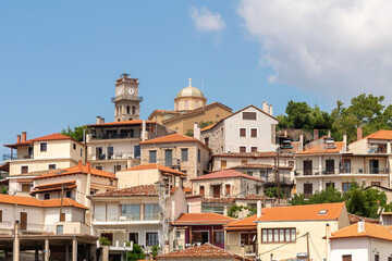 Arachova town in Greece. A famous touristic destination.
