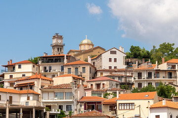 Fototapeta na wymiar Arachova town in Greece. A famous touristic destination. 