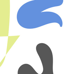 Abstract Shapes Pastel Background
