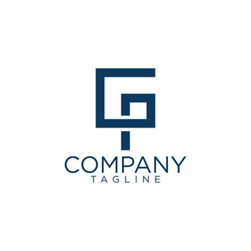 gp logo design and premium vector templates