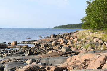 Landscape in the archipelago of Finland
