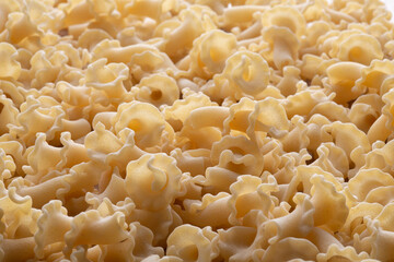 composition of dry durum wheat pasta