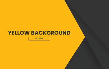 Elegant luxury black and yellow background