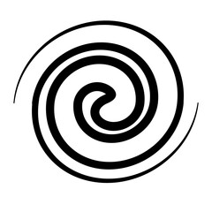 Fototapeta premium Swirl with transparent background. PNG with transparent background.